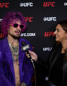 UFC Bantamweight Champion Sean O'Malley Speaks With UFC.com Backstage Of The UFC 2024 Seasonal Press Conference.