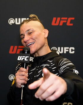 Bantamweight Priscila Cachoeira Talks To UFC.com Following Her Knockout Victory Over Josiane Nunes At UFC Fight Night: Vettori vs Dolidze 2 on March 15, 2025