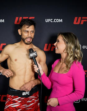 Featherweight Yair Rodriguez Reacts With UFC.com After His Unanimous Decision Victory Over Patricio Pitbull At UFC 314: Volkanovski vs Lopes On April 12, 2025 