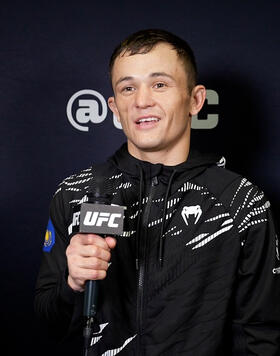 Bekzat Almakhan Reacts With UFC.com After His First-Round Knockout Victory Over Brad Katona At UFC 315: Muhammad vs Della Maddalena On May 10, 2025