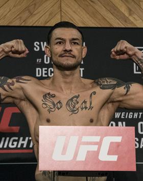 Cub Swanson - UFC Fresno official weigh ins