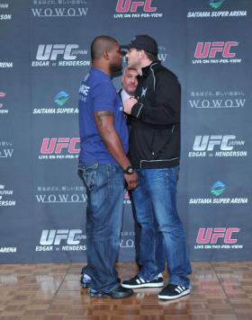 Rampage Jackson faces off with Ryan Bader