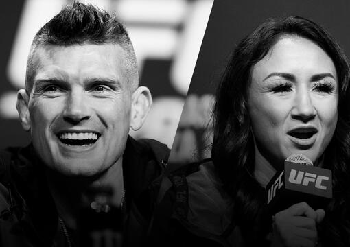 Stephen Thompson and Carla Esparza Join The Latest Episode of UFC Unfiltered