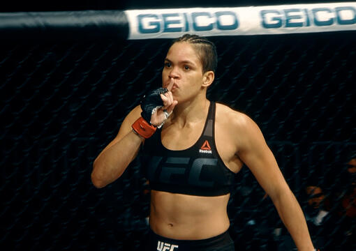 Former Bantamweight Champion Amanda Nunes Inducted Into The UFC Hall Of Fame Modern Wing