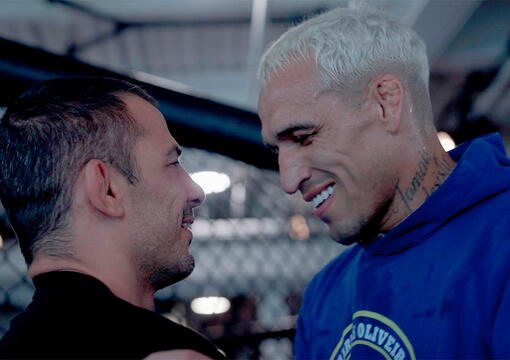 Alexandre Pantoja and Charles Oliveira 