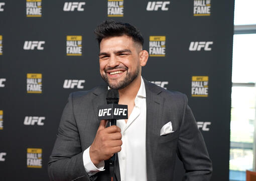  Kelvin Gastelum Speaks With UFC.com Ahead Of The UFC Hall Of Fame Induction Ceremony In Las Vegas, Nevada, On June 26, 2025