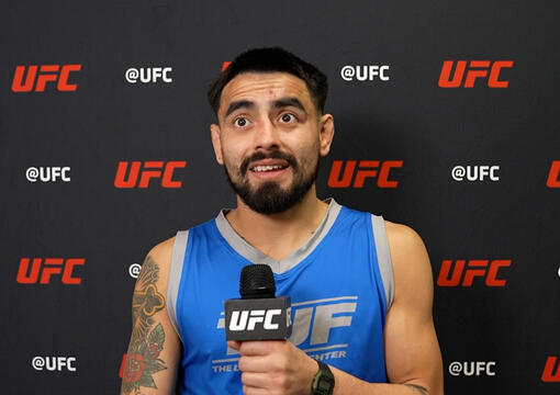 Flyweight Joseph Morales Reacts With UFC.com After His Semifinal Victory Over Imanol Rodriguez During The Ultimate Fighter Season 33, Episode 11