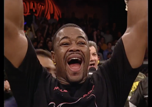Black History: Rashad Evans defeated Brad Imes in the heavyweight finale of the second season of The Ultimate Fighter