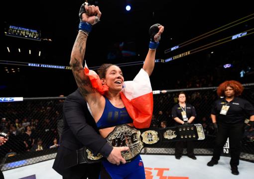 Black History: Germaine de Randamie defeats Holly Holm at UFC 208 to become the first Black Female UFC Champion