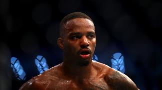 Lerone Murphy of United Kingdom looks on during his Featherweight Boutd during the UFC 242 event at The Arena on September 07, 2019 in Abu Dhabi, United Arab Emirates. (Photo by Francois Nel/Getty Images)