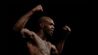ANAHEIM, CA - JULY 28: Jon Jones steps on the scale during the UFC 214 weigh-in inside the Honda Center on July 28, 2017 in Anaheim, California. (Photo by Jeff Bottari/Zuffa LLC/Zuffa LLC via Getty Images)
