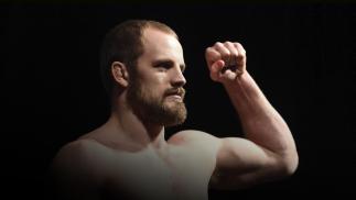 Gunnar Nelson of Iceland poses on the scale during the UFC 231 weigh-in at Scotiabank Arena on December 7, 2018 in Toronto, Canada. (Photo by Jeff Bottari/Zuffa LLC)