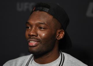 ATLANTA, GA - APRIL 11: Dwight Grant interacts with the media during the UFC 236 Ultimate Media Day at Hyatt Regency Atlanta on April 11, 2019 in Atlanta, Georgia. (Photo by Josh Hedges/Zuffa LLC/Zuffa LLC via Getty Images)