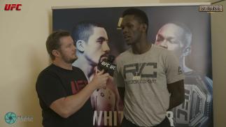 What did Israel Adesanya just say?