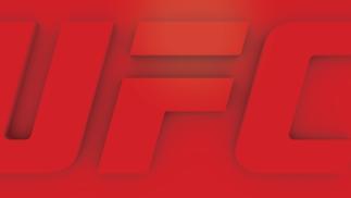 UFC 3D logo with Generic Red Color