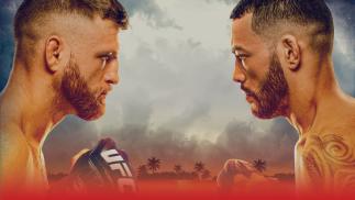 UFC Fight Island: Kattar vs Ige Poster