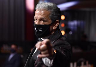 Octagon announcer Bruce Buffer is seen in attendance during the UFC 250 event at UFC APEX on June 06, 2020 in Las Vegas, Nevada. (Photo by Jeff Bottari/Zuffa LLC)