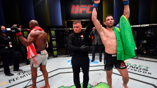 Thiago Moisés supera Bobby Green em luta movimentada no UFC Vegas 12