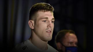 Brendan Allen prepares to fight Kyle Daukaus in their middleweight fight during the UFC Fight Night event at UFC APEX on June 27, 2020 in Las Vegas, Nevada. (Photo by Chris Unger/Zuffa LLC)