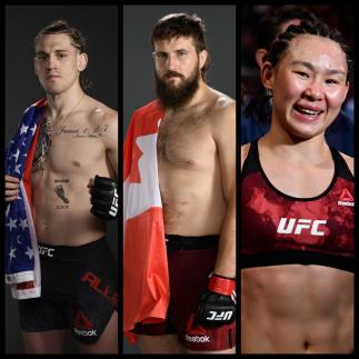 Fighters On The Rise: Brendan Allen, Tanner Boser & Yan Xiaonan