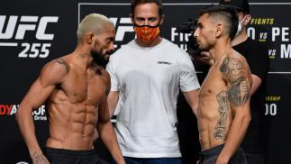 UFC 255: Todas as encaradas da Pesagem