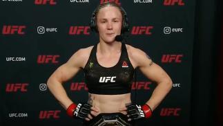 Entrevista pós-luta com Valentina Shevchenko | UFC 255