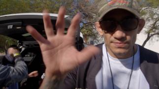 Tony Ferguson checks in with his not-coach, UFC 256 Embedded
