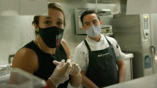 Um dia na cozinha do UFC, com Amanda Ribas | UFC 257