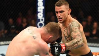 Dustin Poirier e Justin Gaethje luta UFC 257