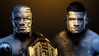 Usman vs Burns event art