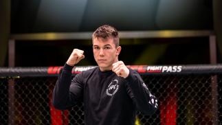 Alexander Hernandez at the UFC Apex, Feb 24, 2021 (Photo by Nolan Walker/Zuffa LLC)