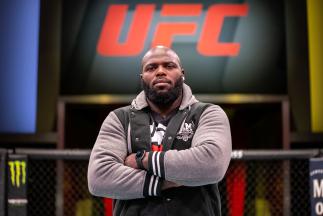 Jairzinho Rozenstruik at the UFC Apex, Las Vegas, Feb 24, 2021 (Photo by Nolan Walker/Zuffa LLC)