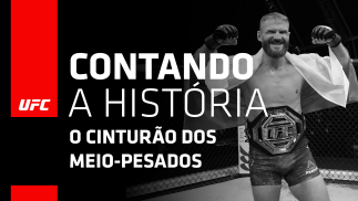 Thumbnail de Contando a História com Jan Blachowicz vestindo o cinturão do UFC