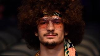 UFC bantamweight Sean O'Malley is seen in attendance during the UFC 227 event inside Staples Center on August 4, 2018 in Los Angeles, California. (Photo by Jeff Bottari/Zuffa LLC/Zuffa LLC via Getty Images)