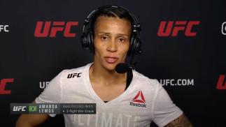 Entrevista pós-luta com Amanda Lemos | UFC 259