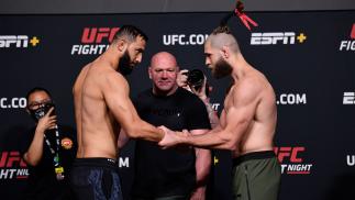 Dominick Reyes e Jiri Procahzka fazem encarada