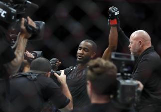 Geoff Neal poses after defeating Mike Perry in a welterweight fight during UFC 245 at T-Mobile Arena on December 14, 2019 in Las Vegas, Nevada. Neal won the fight with a first-round TKO. (Photo by Steve Marcus/Getty Images)