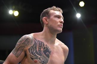 Jack Hermansson of Sweden prepares to fight Marvin Vettori in a middleweight bout during the UFC Fight Night event at UFC APEX on December 05, 2020 in Las Vegas, Nevada. (Photo by Chris Unger/Zuffa LLC)