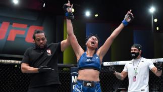 "Luanas" e "Cabocão" vencem no card preliminar do UFC Vegas 25
