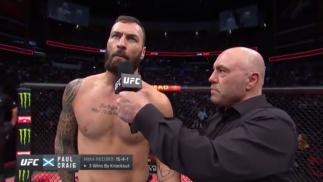 Watch Paul Craig's Octagon Interview With Joe Rogan After His Victory Over Light Heavyweight Jamahal Hill At UFC 263