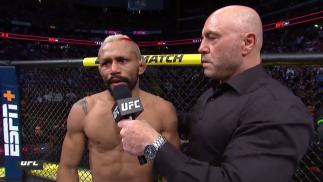 Watch Deiveson Figueiredo's Octagon Interview With Joe Rogan After His Fight Against Brandon Moreno at UFC 263: Adesanya vs Vettori 2