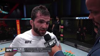 Hear From The Winner Of A Wild Fight Following A Razor-Close Descision Victory.