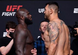 Jairzinho Rozenstruik e Augusto Sakai se encaram na pesagem do UFC Vegas 28