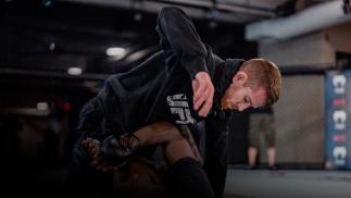 Cory Sandhagen trains at the UFC Performance Institute on July 22, 2021. (Photo by Zac Pacleb)