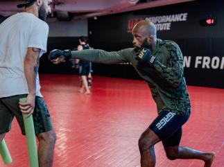 Flyweight Malcolm Gordon Trains At UFC Performance Institute Ahead Of His Bout At UFC Fight Night: Makhachev vs Moises