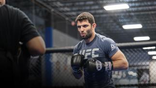 Thiago Moises trains at American Top Team in Coconut Creek, FL (photo by Harrison Green/Zuffa LLC)