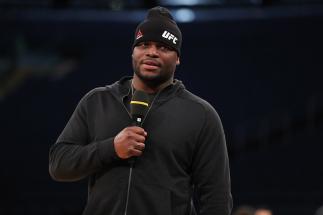 Derrick Lewis holds an open workout for fans and media at Madison Square Garden on October 31 2018 in New York City (Photo by Ed Mulholland/Zuffa LLC)