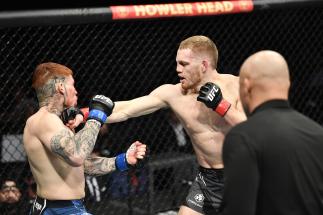 UFC Welterweight Jack Della Maddalena Stops Pete Rodriguez via TKO (strikes) At 2:59 Of Round 1 At UFC 270: Ngannou vs Gane On January 22, 2022 In Anaheim. (Photo by Chris Unger/Zuffa LLC)