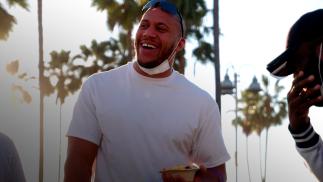 Interim UFC heavyweight champion Ciryl Gane sightsees around Anaheim in Episode 2 of UFC 270 Embedded