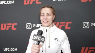 Jasmine Jasudavicius discusses getting her first UFC victory at UFC 270.